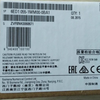 议价西门子6ED1055-1MM00-0BA1LOGO扩展模块24V 6ED10551MM000BA1
