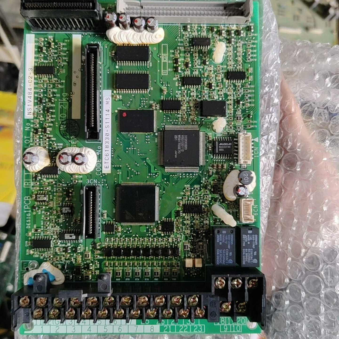 【议价】安川G5变频器主板CPU板ETC618330-S1114适用