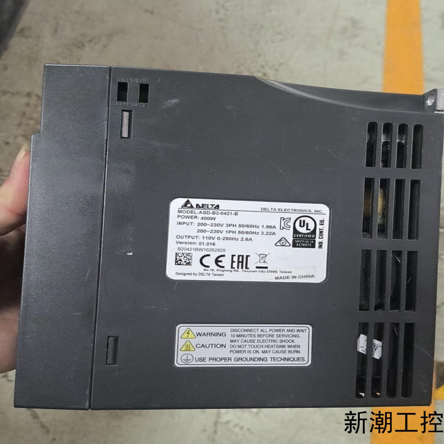 台达伺服驱动器ASD-B2-0421-B400W功率20议价商品