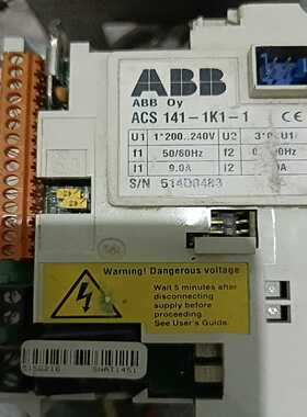 咨询-ABB变频器ACS141-1K1-1正