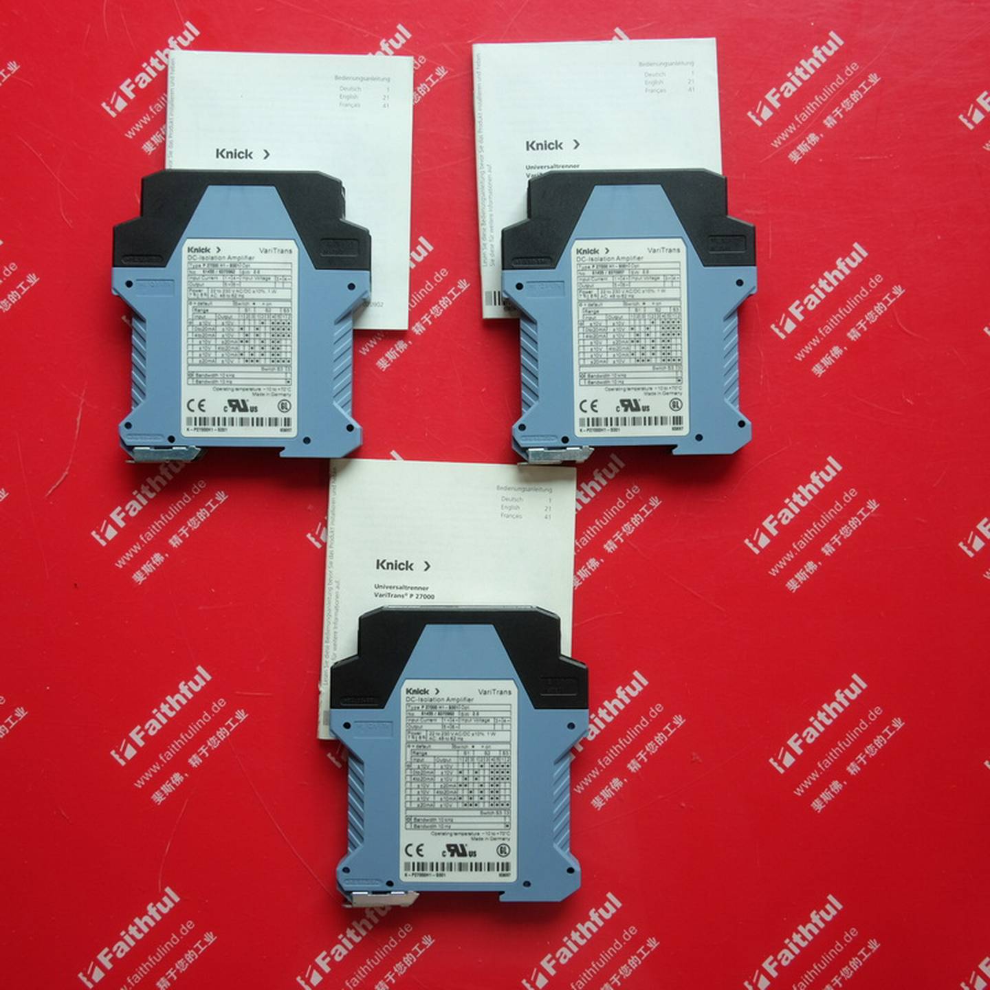 议价-KnickP27000H1-S001科伲二手可隔离放大器模块VariTrans