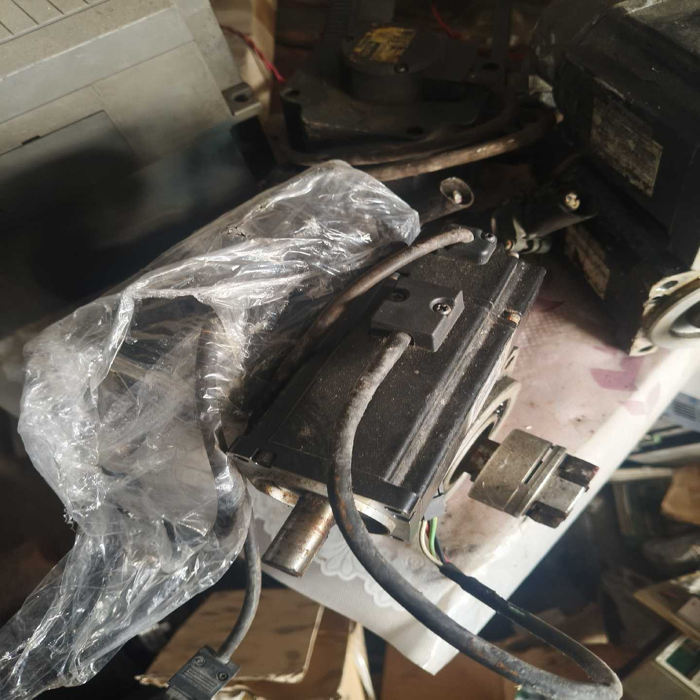 ECMA-C30604PS  拆机台达400W伺服电机，成色一议价商品