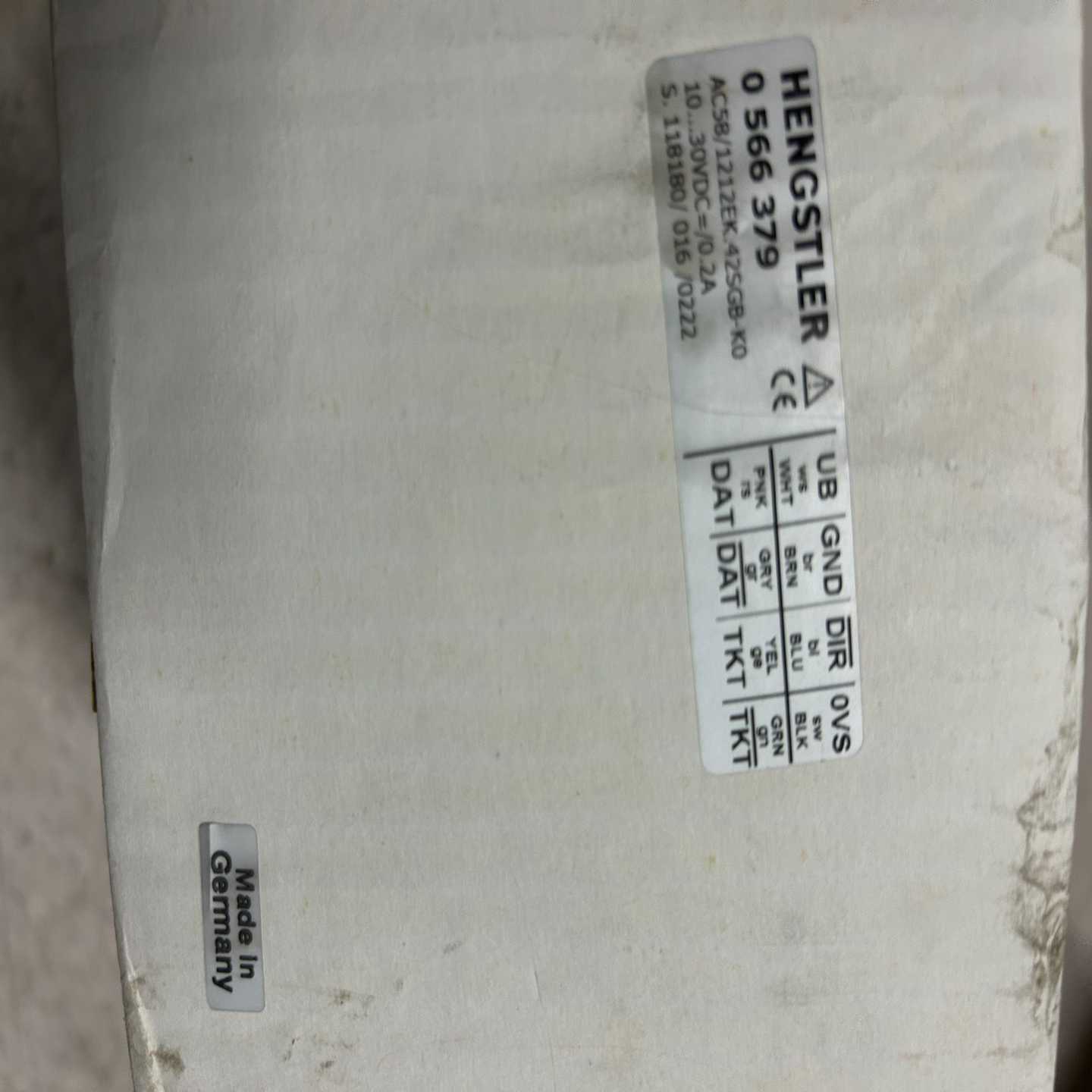 HENHSTLER亨士乐编码器AC58/1212EK.42询价