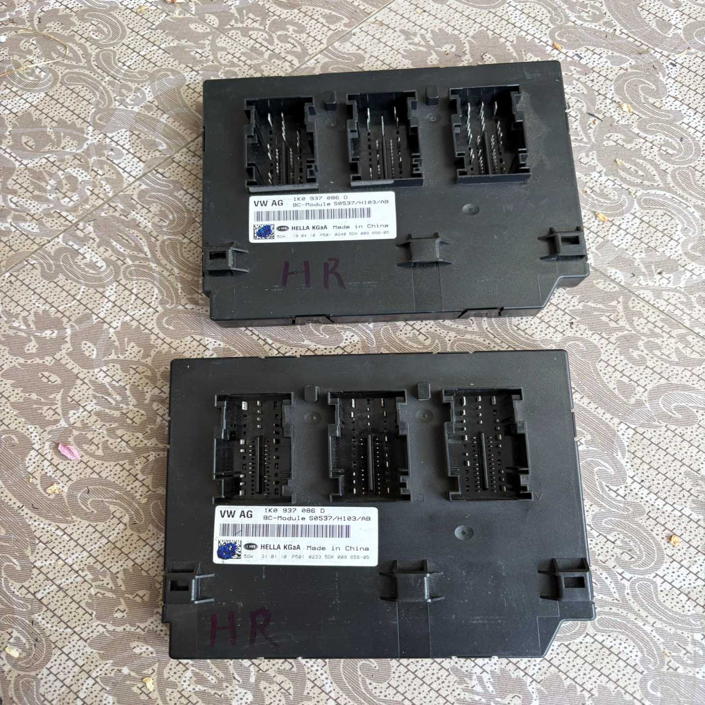 出大众高尔夫、斯柯达昊锐、大众途观的车身模块BCM，都是原厂--