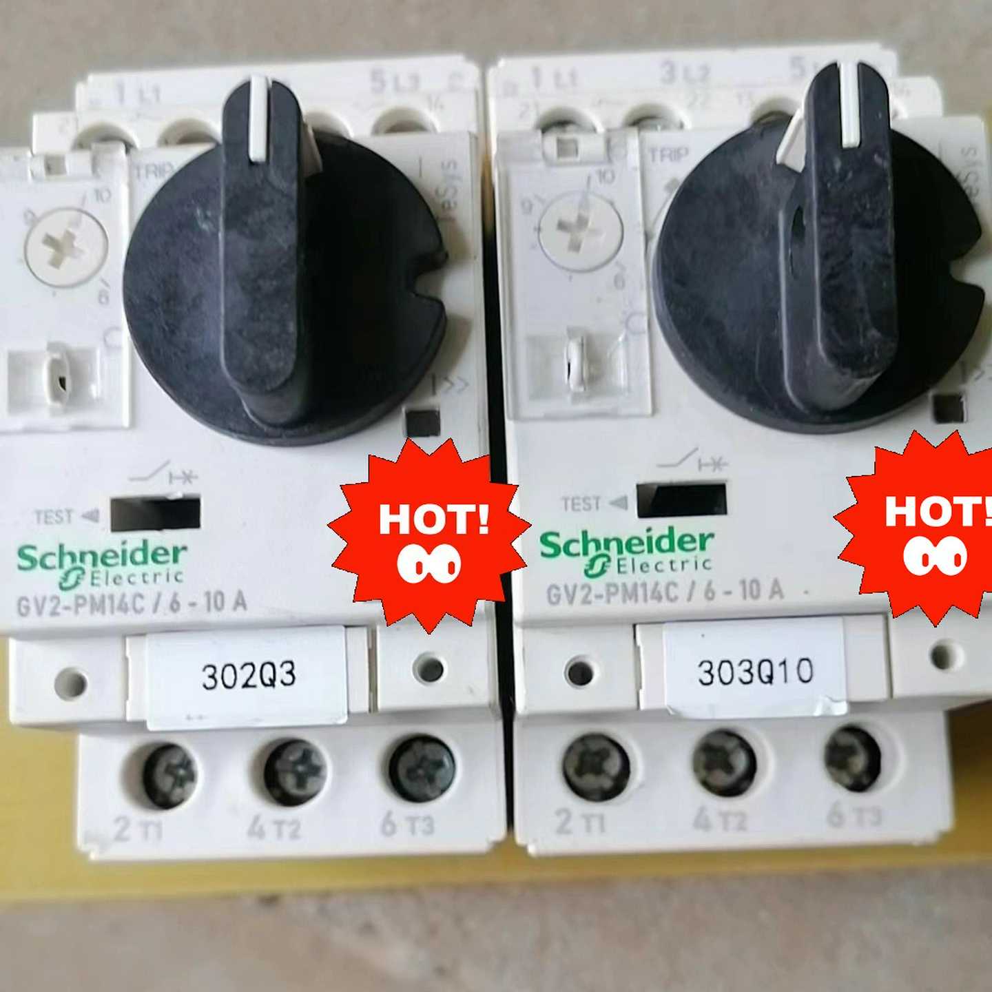 【议价】马达断路器GV2-PM14C/6-10A旋钮控制电动机