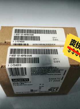 【议价】6ES7131-4BF50-0AA0ET200数字输入适用