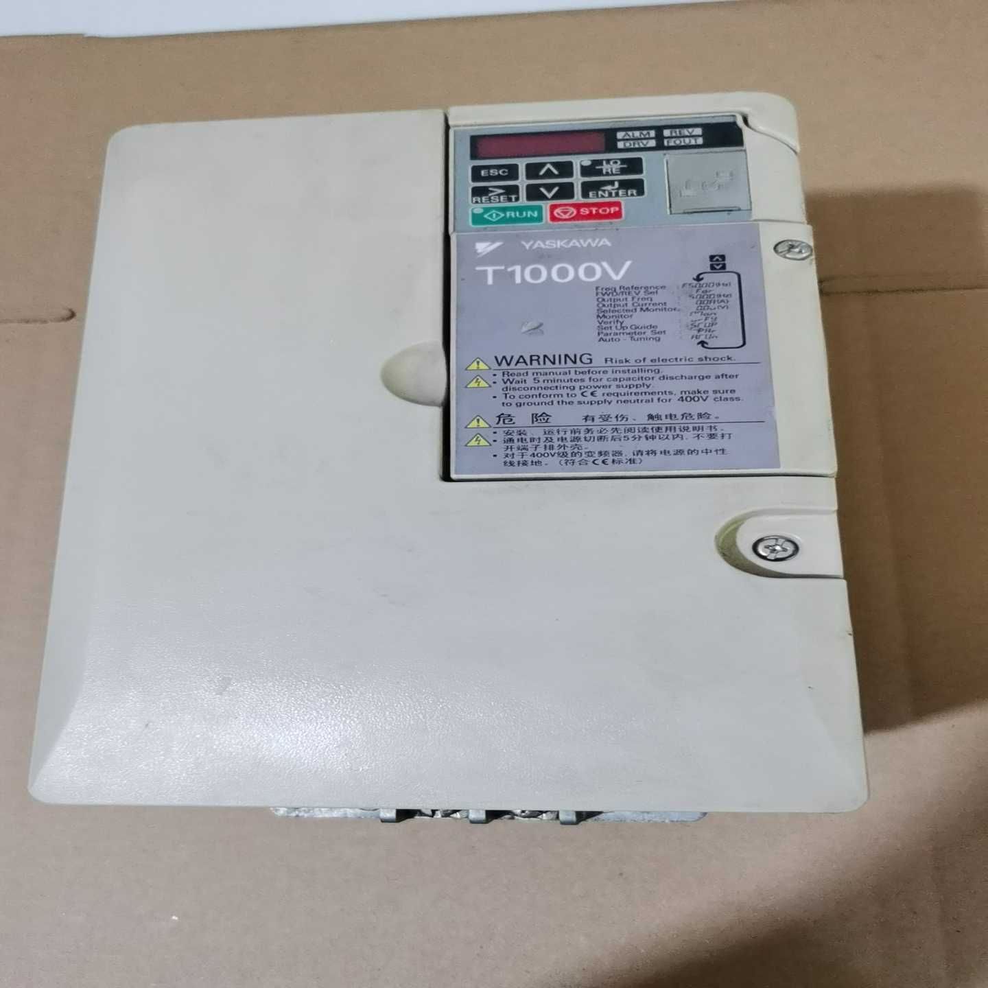 安川T1000变频器  CIMR-TB4V0018ABA实物[浩蓉商户]