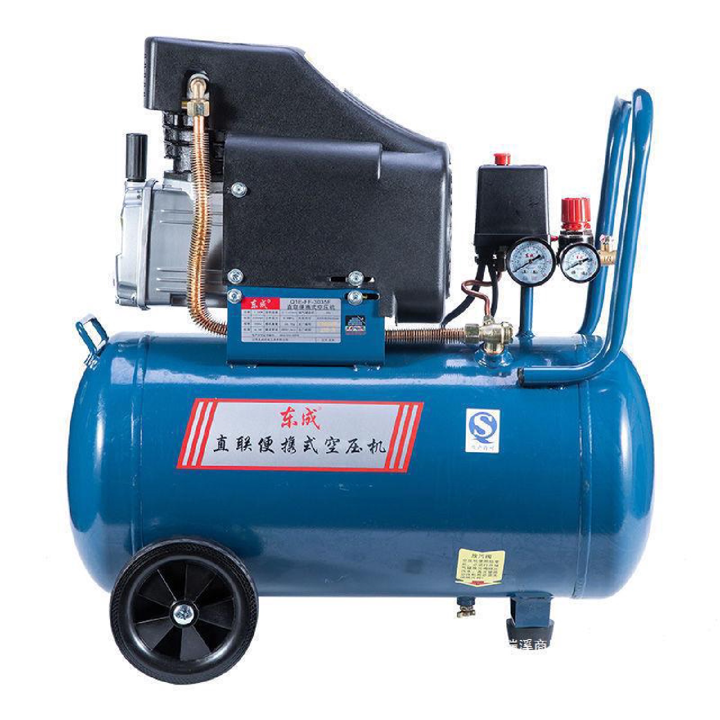 奥突斯空压机有油气泵小型高压木工喷漆铜线便携式桶其它通用直销