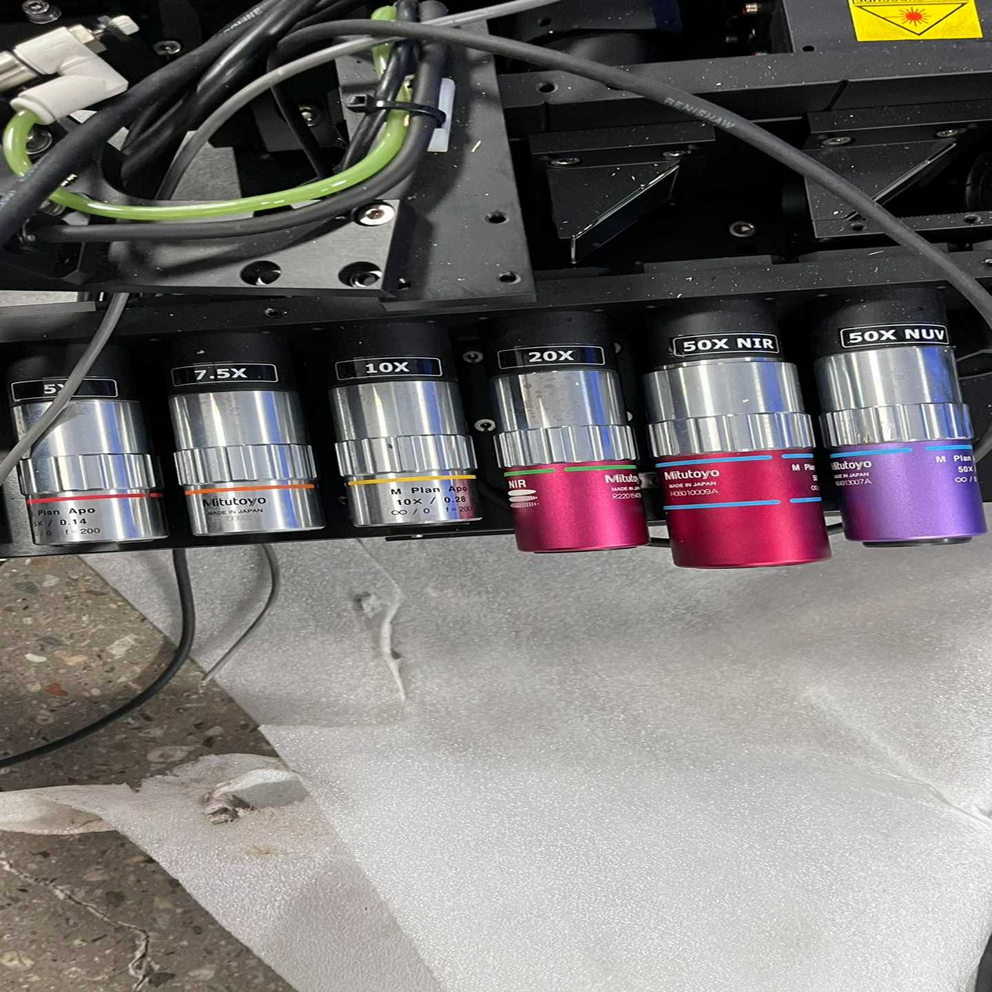 (重工机械)镭射机物镜！Mlapo50x20x10x