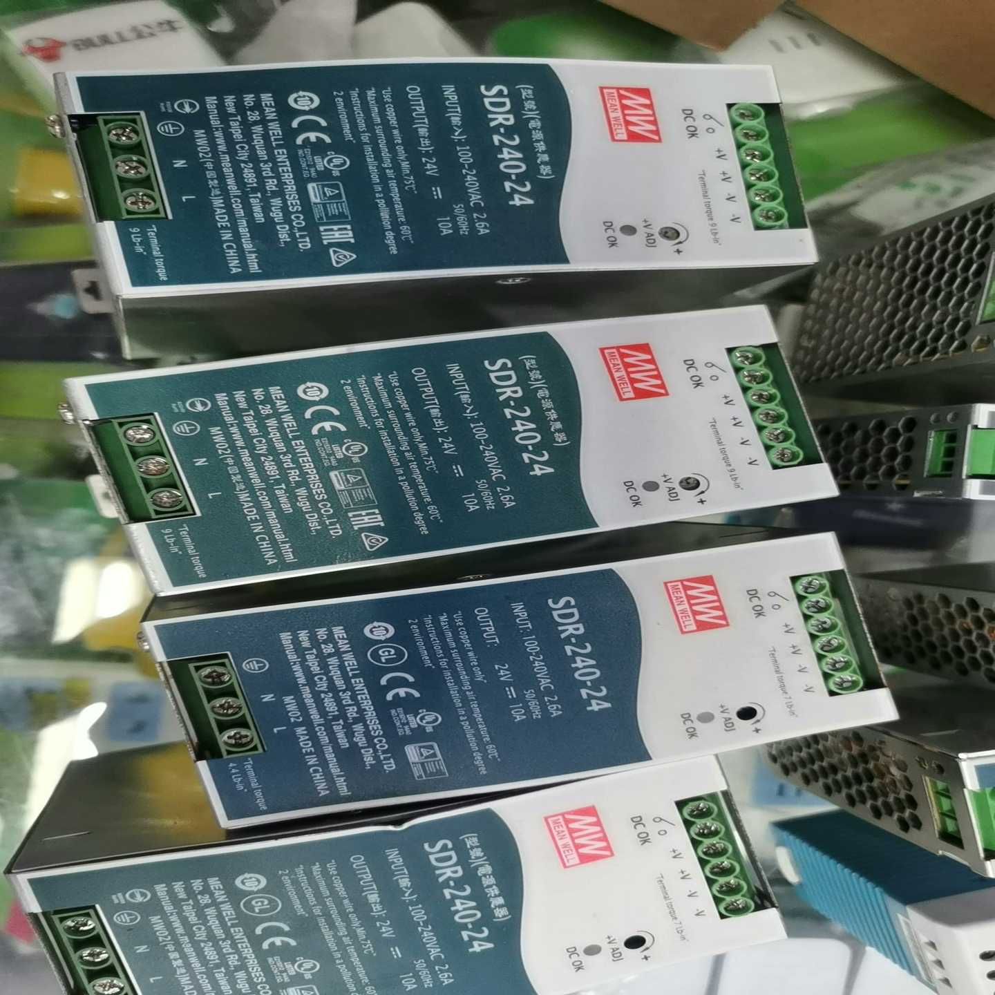 台湾SDR-240-24轨道开关电源24V240W10询价