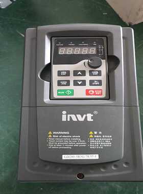 英威腾变频器GD200-5R5G/7R5P-4实物图，已测【卡奥电子】