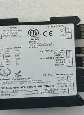 Laurel  LTA600FR   LT61FR 双通道计~询价