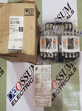 FUJIELECTRICSC-5-1RM(19)REVERSIBLCONTACTORCOILVOLTAGE