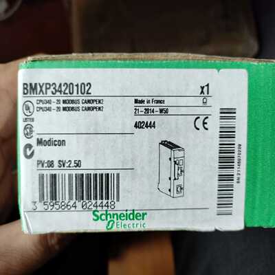 施耐德模块BMXP3420102，过保，拍前询价