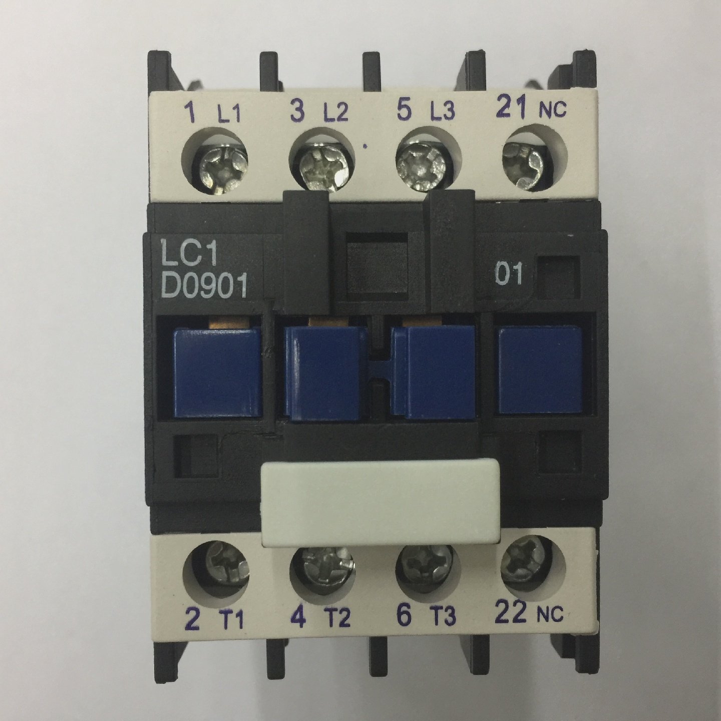 询价原装正品LC1D0901B7CAC24V5060Hz施耐德三级交流接触器