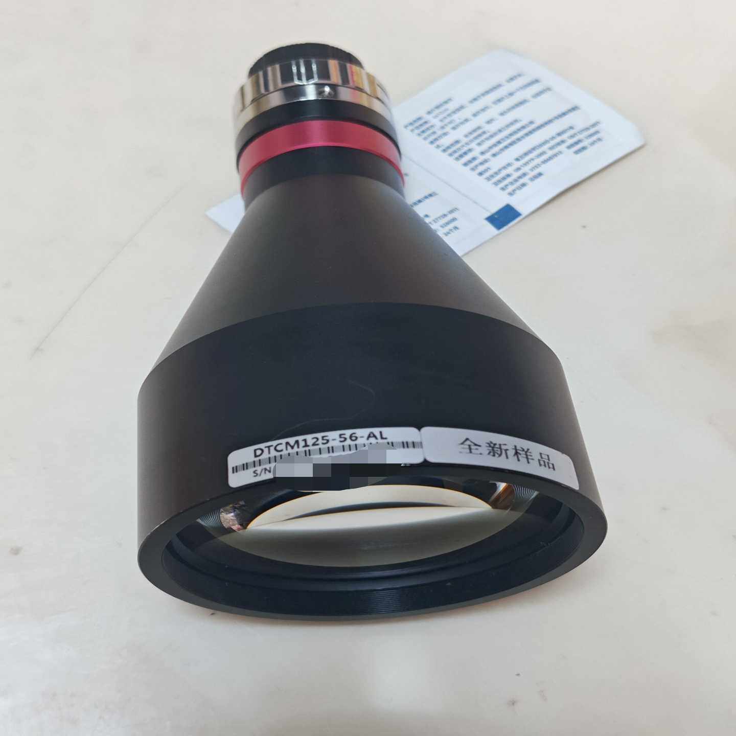 视清工业远心镜头DTCM125-56-AL，放大倍率0.12--议价商品