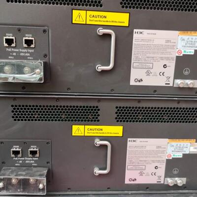 华三 H3C S7502E 4槽高端多业务路由交换机主机 机箱