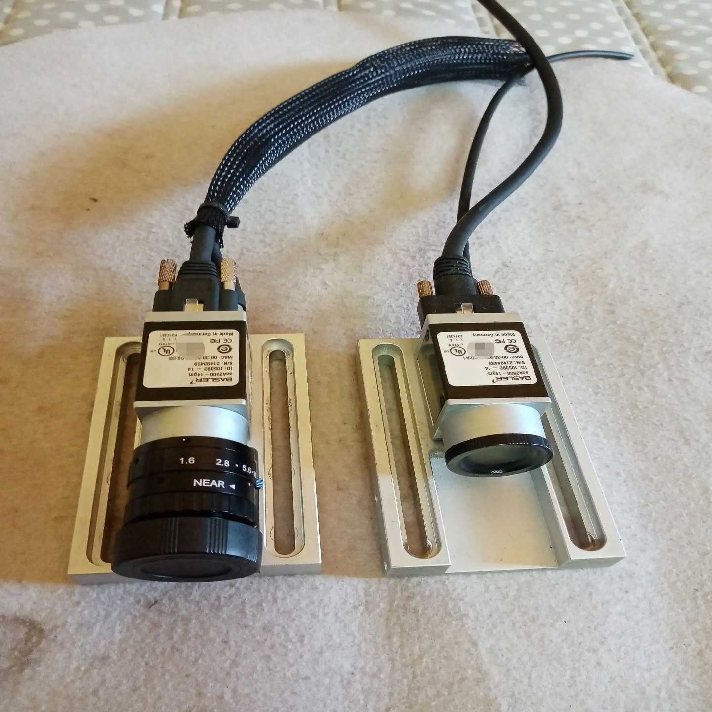 拆机巴斯勒相机acA2500一14gm现货2个带铝座，功能包--议价商品