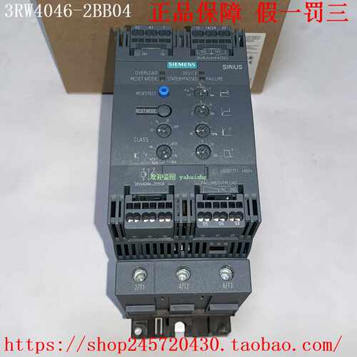 3RW4046-2BB04/2BB053RW4046-2BB14/2BB15西门子软启动器