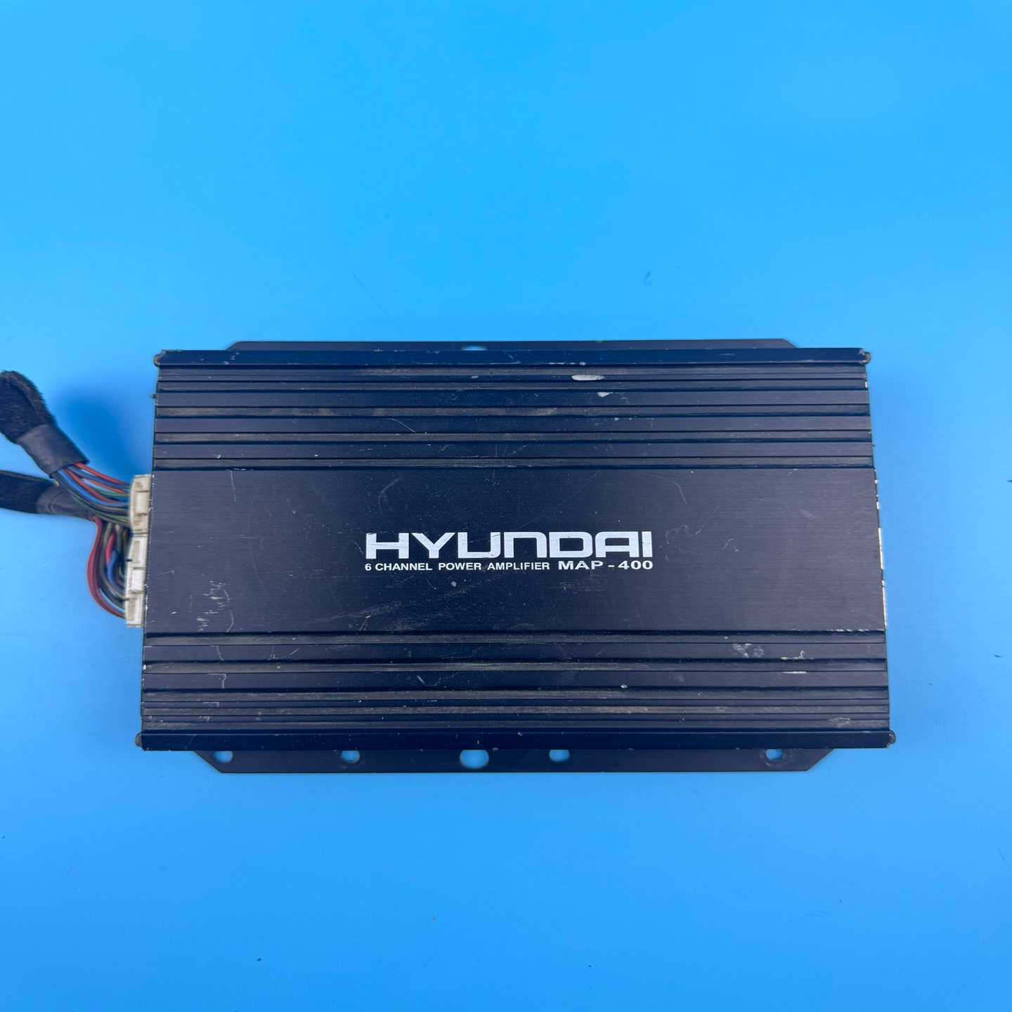 现代御翔6路功放,型号MAP-400,原装拆车,四进六出,四--议价商