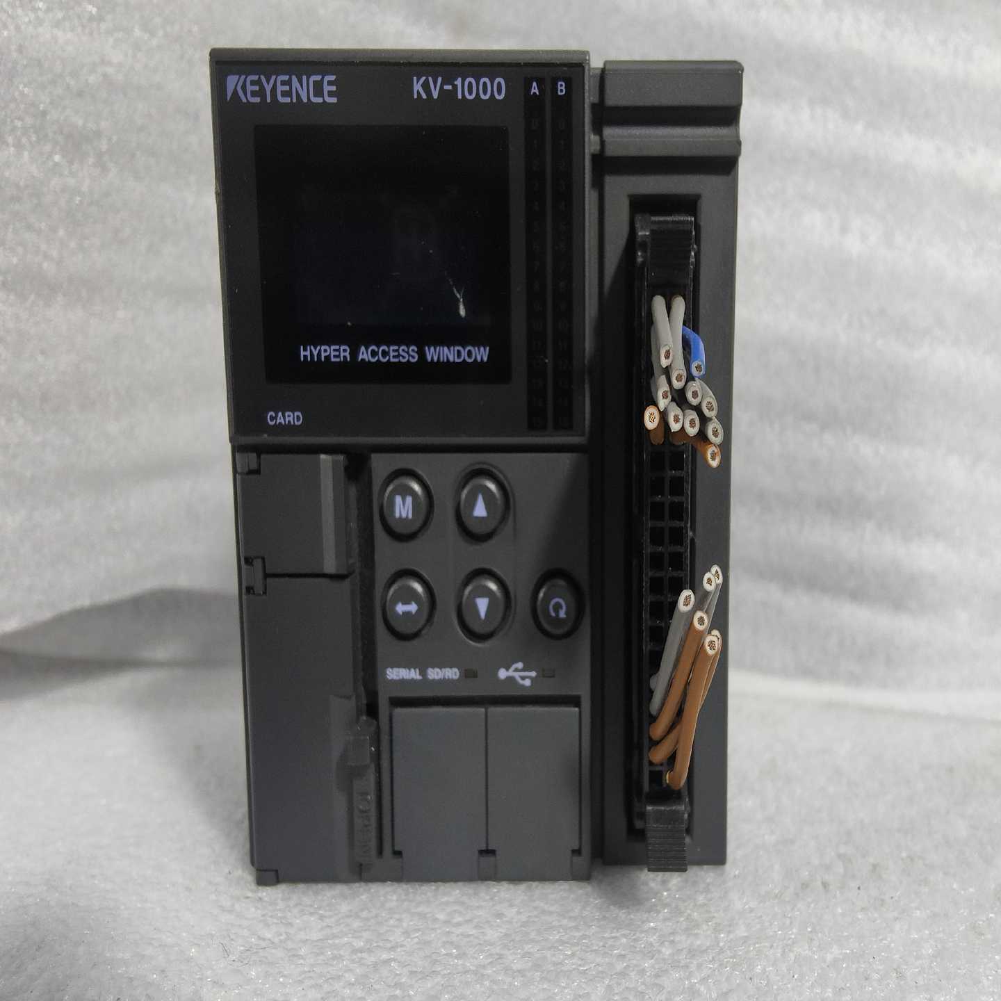 基恩士PLCKV-1000实物图，成色漂亮，功能完好，大--议价商品