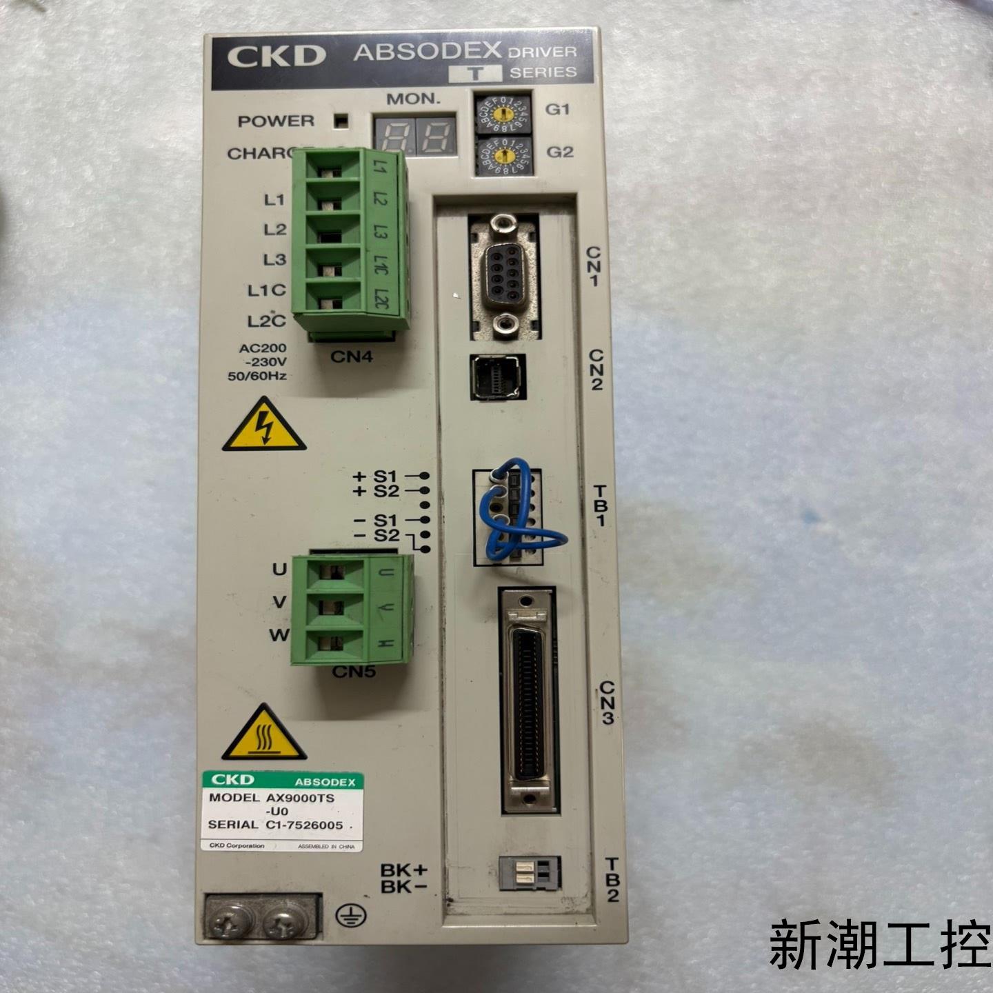 CKD伺服驱动器AX9000TS-U0三相DD马达驱动器议价商品