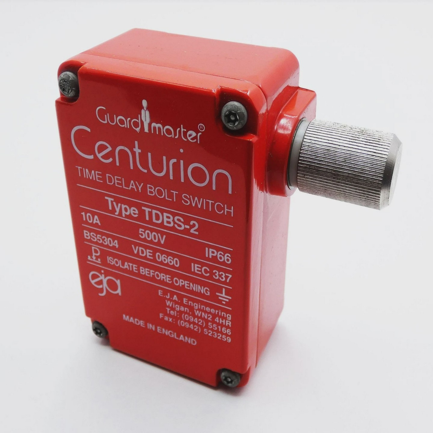 GuardmasterCenturionTDBS-2Rechts10A500VTimeDelayBolt