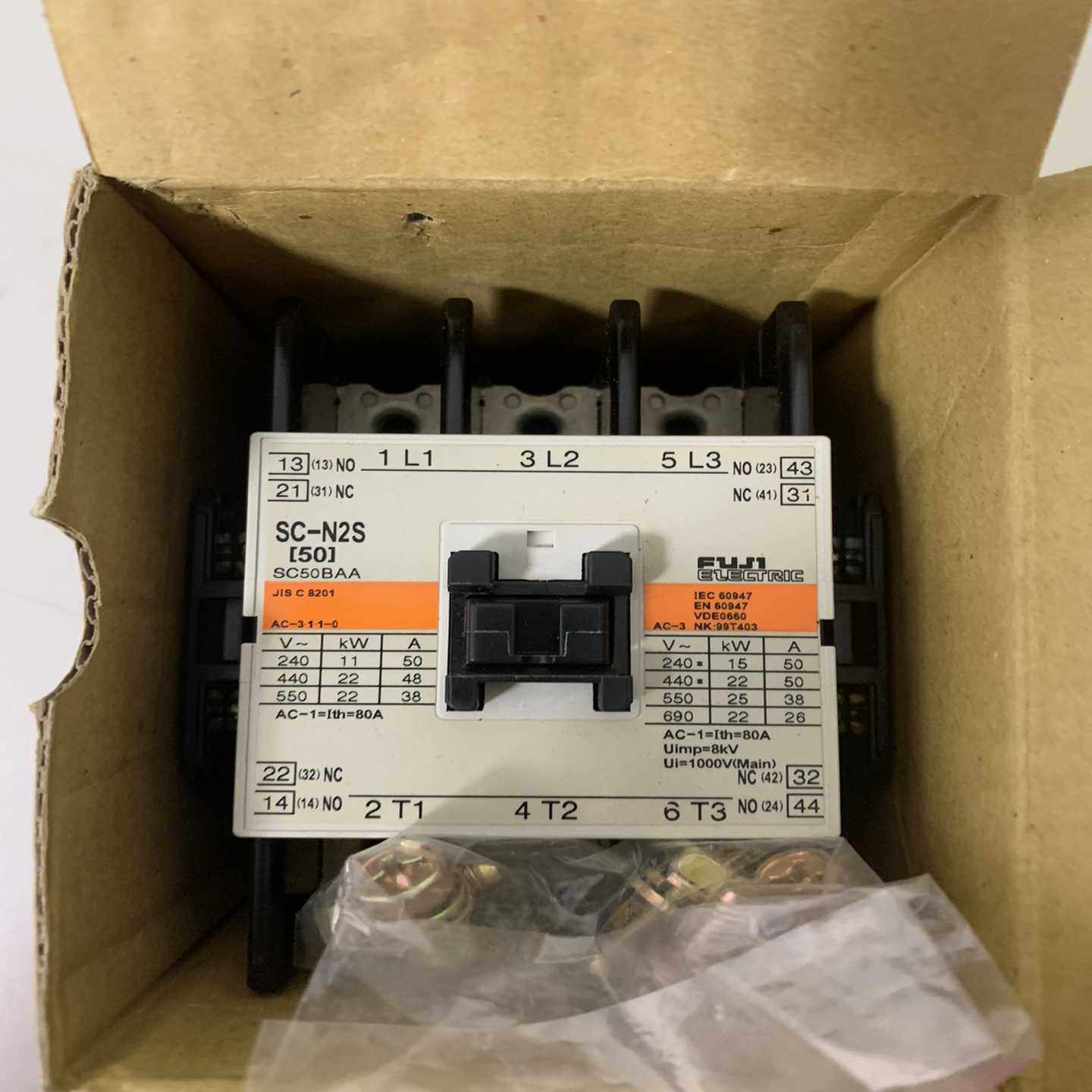 富士接触器SC-N2S电压AC110V（零零电子）