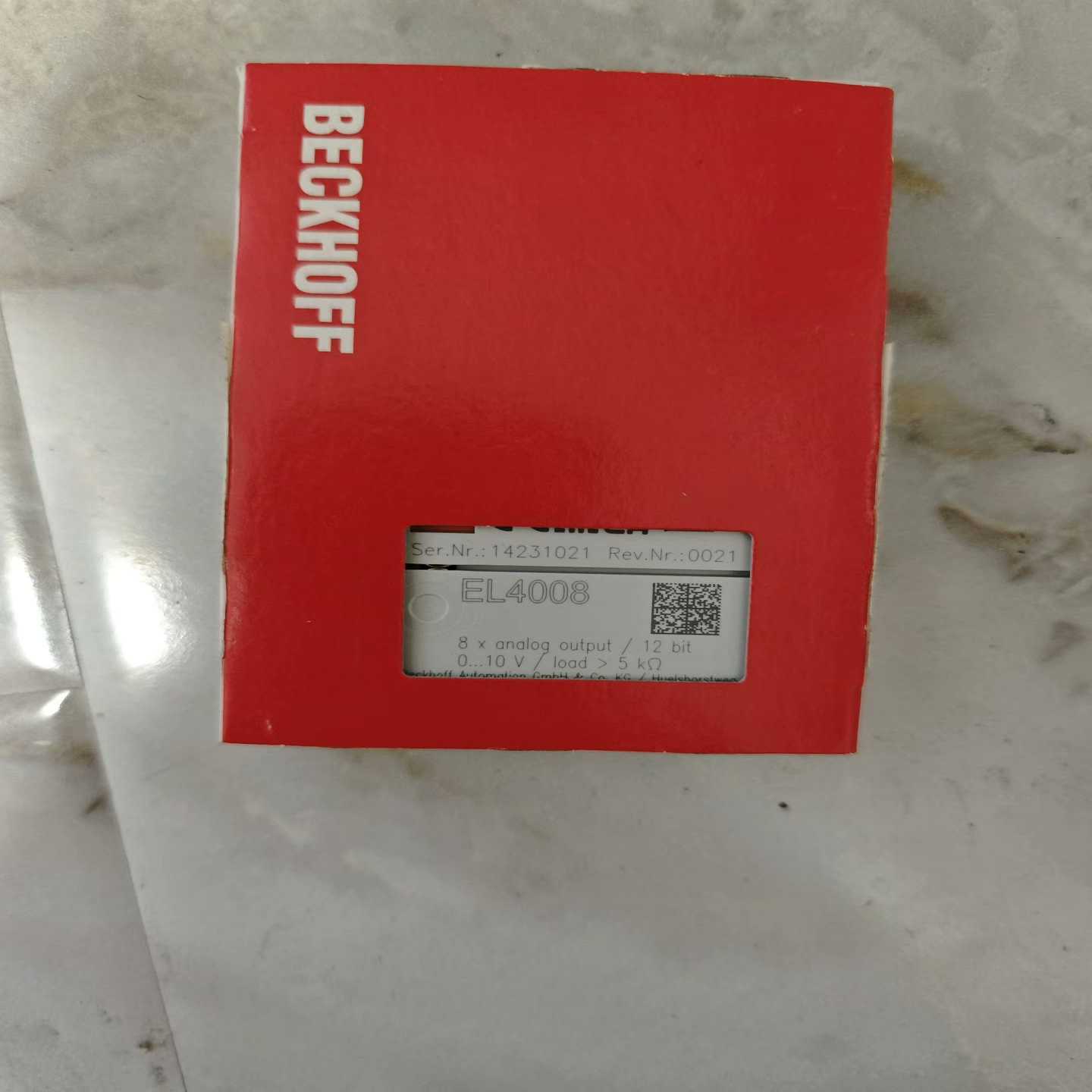 倍福EL4008模块，全新原装正品，带序列号，实物拍摄，标价