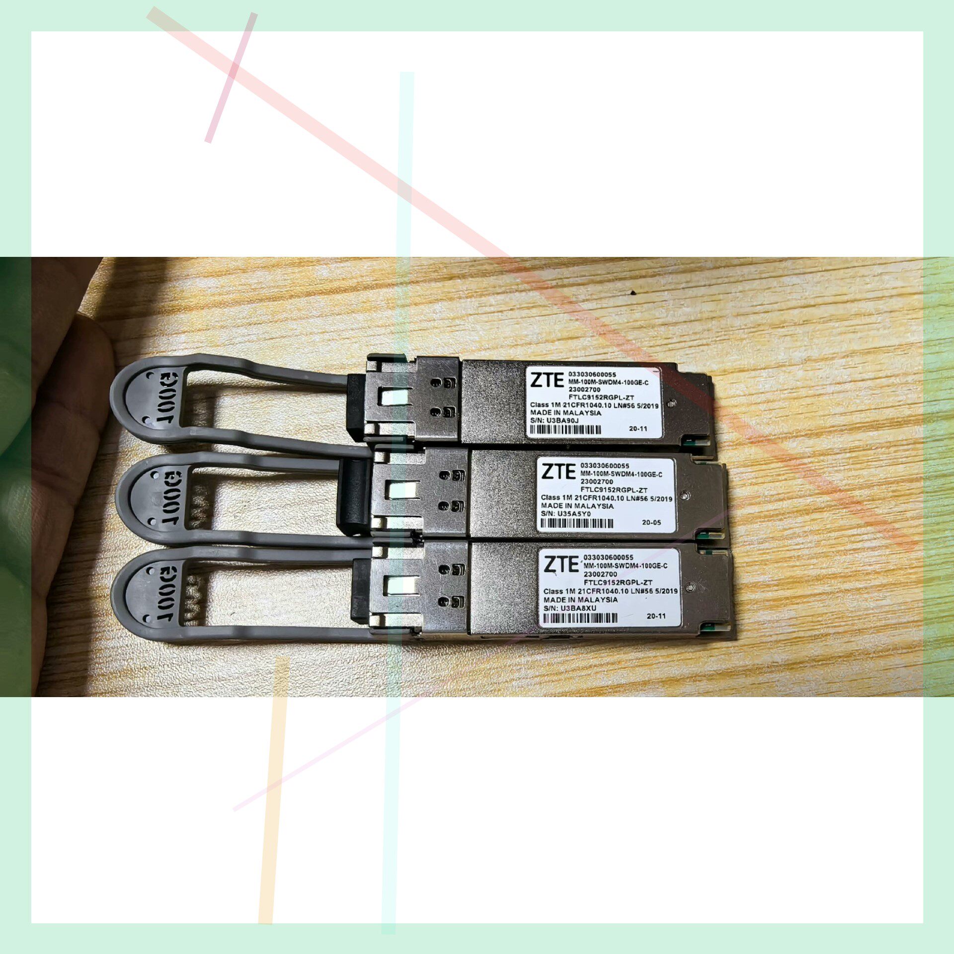 售前询价光模块 MM-100M-SWDM4-100GE-C