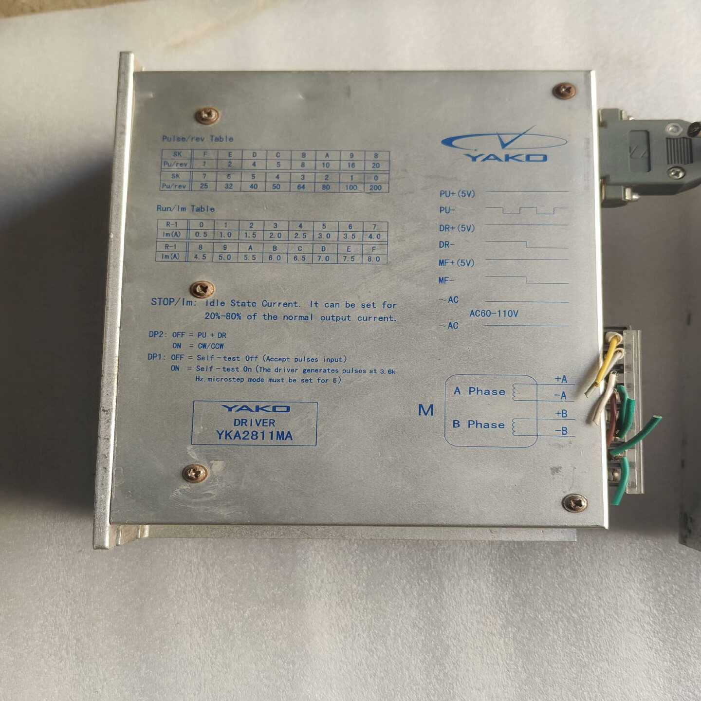 议价步进驱动器YKA2811MA步进k驱动器，一起4台，YKD28维修/现货