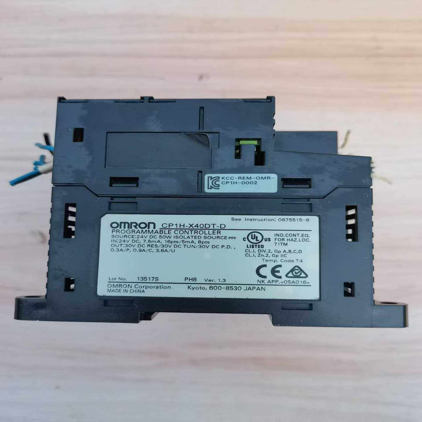 拆机闲置欧姆龙CP1H-X40DT-DPLC，二手拆机，-议价