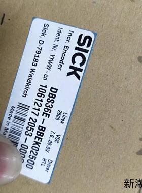 全新SICK库存编码器型号DBS36E-BBAK02500议价商品