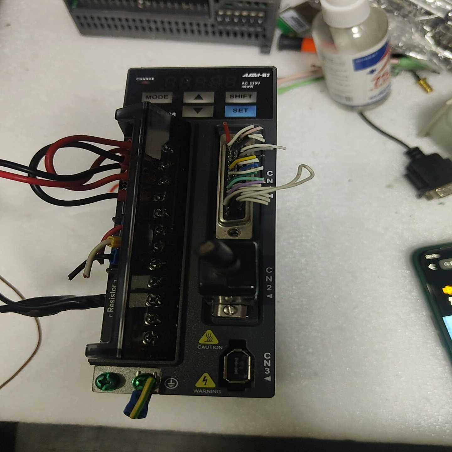 台达伺服驱动器0.4KWASD-B2-0421-B（零零电子）