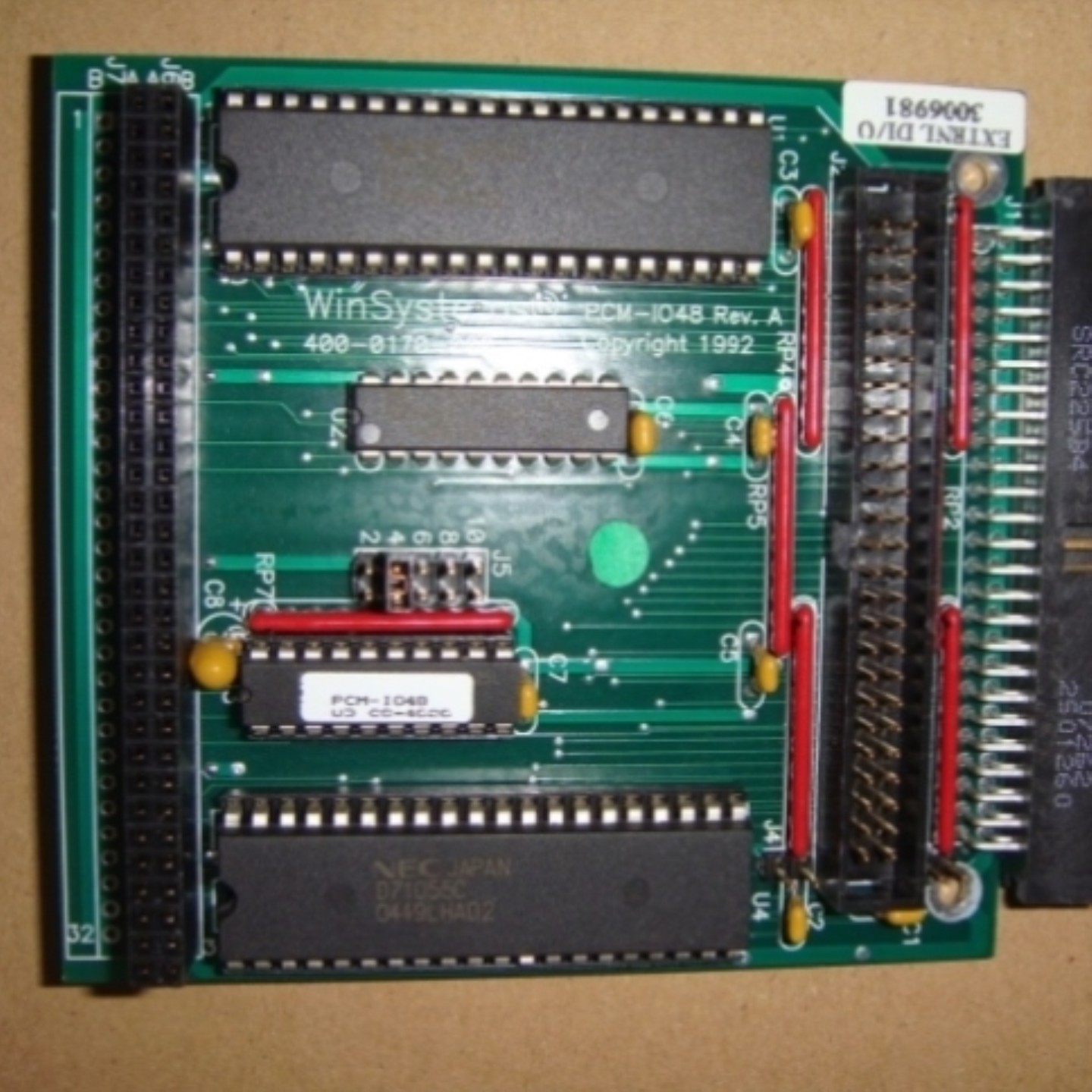 售前询价议价PCM-IO48 WINSYSTEMS PCM-IO48 EXTRNL DIO 400-01