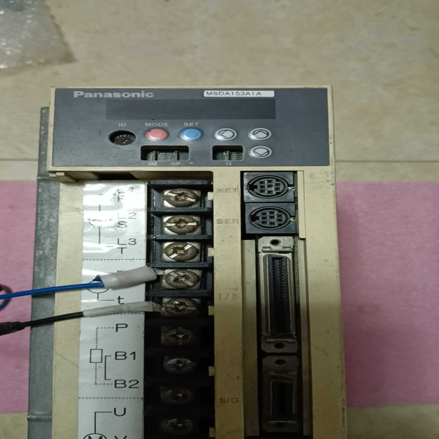 松下驱动器，MSDA153A1A，MDDA103D1A，成色