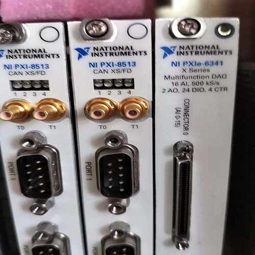 NIPXIE-6341，PXI-5153，PXI-8513