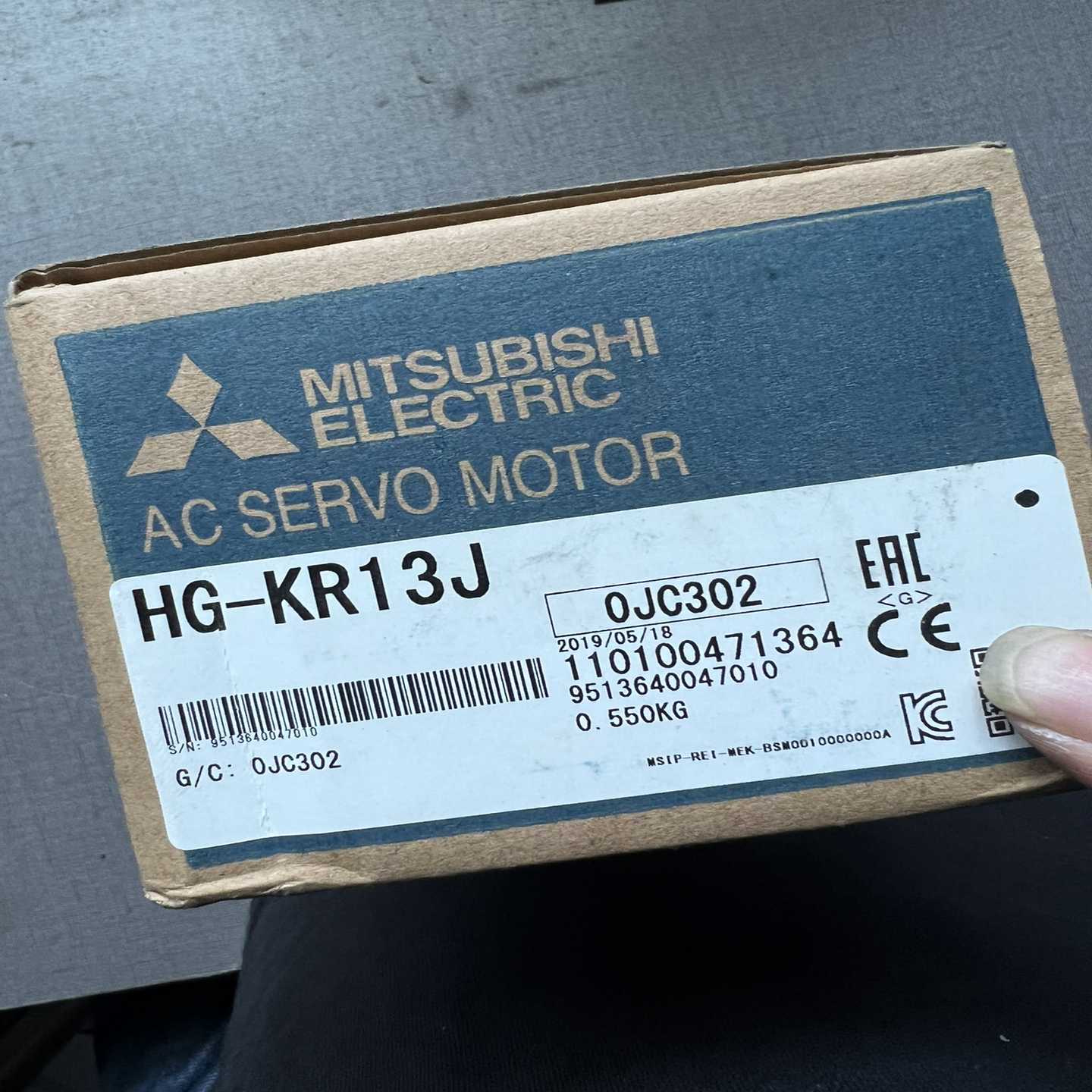 三菱HG-KP13J  100W电机（子云设备）