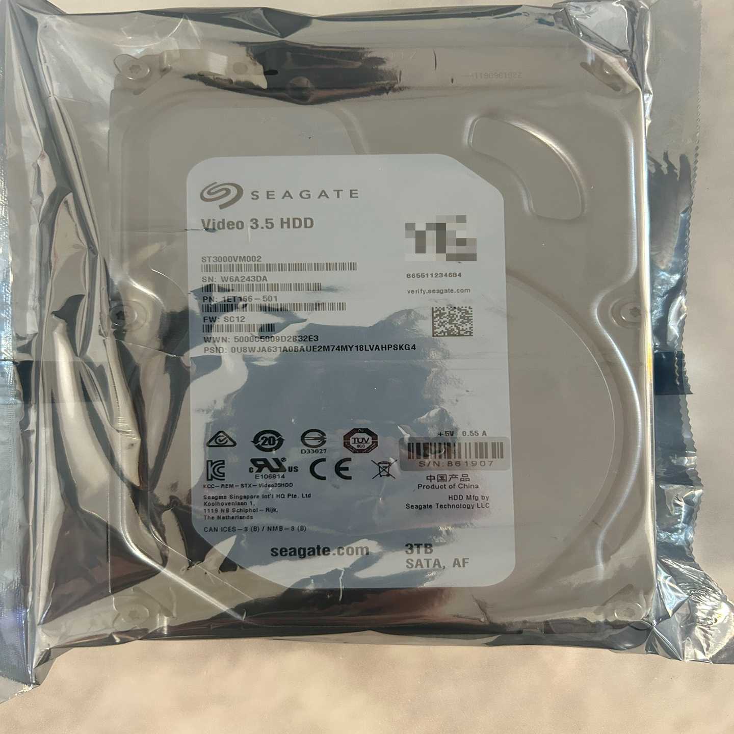 希捷3T监控硬盘--议价商品