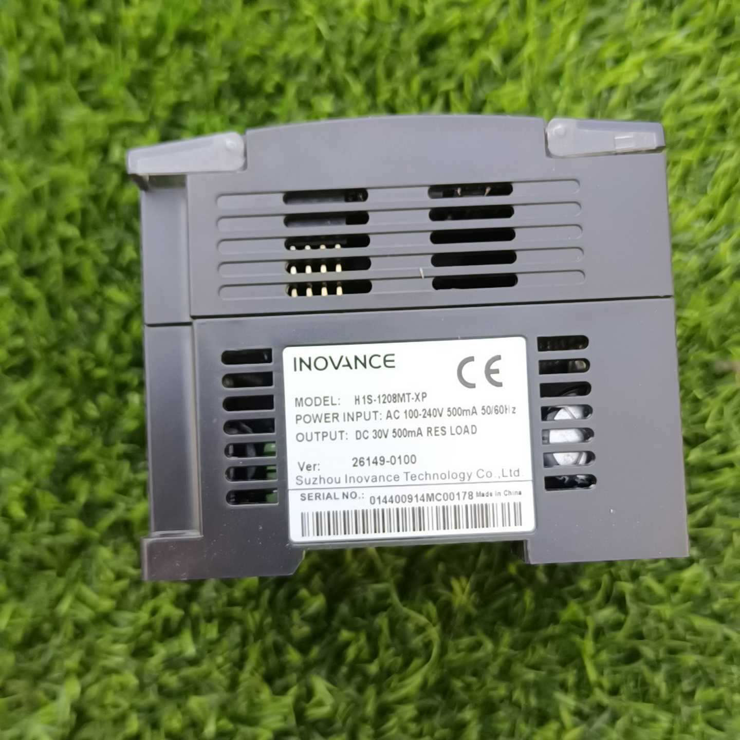 议价汇川PLCH1S-O1208MT-XP，功能正常，品相如图现货/维修