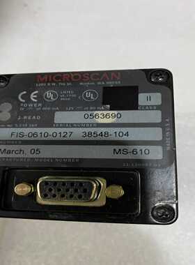 【议价】迈思肯microscanFIS-0610-0127适用