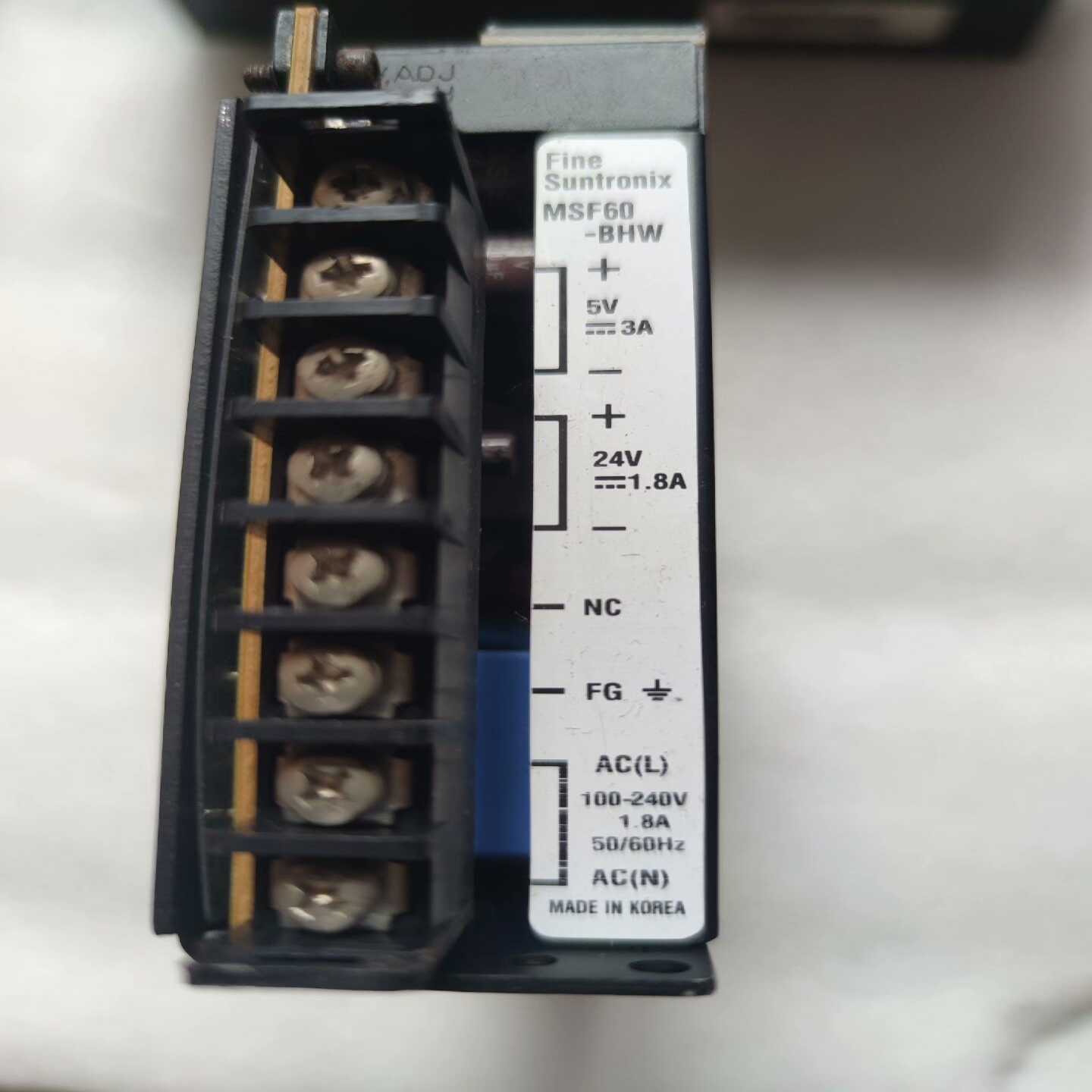 韩国华仁FINESUNTRONIX开关电源MSF60