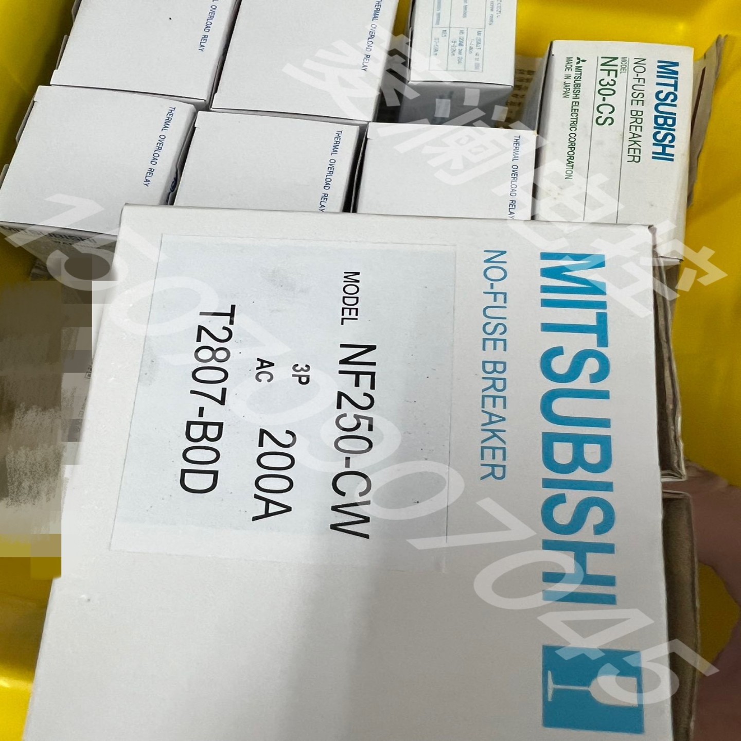 【议价】MCCB三菱塑壳断路器NF250-CW 125A 150A