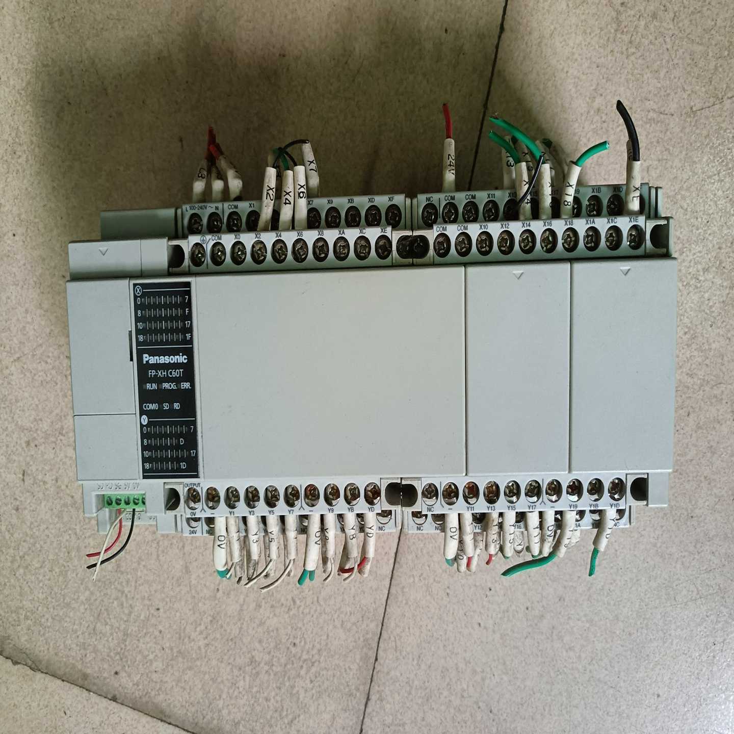 松下PLC主机AFPXHC60T-F，1.4版本，拆机成色漂一议价商品