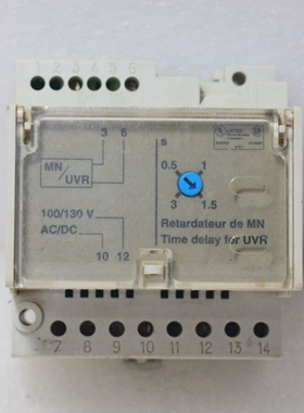SCHNEIDER33681可调时间延迟继电器100/130VAC/VDC