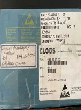 cloos克鲁斯+IO16控制板+033.56.81.0~询价