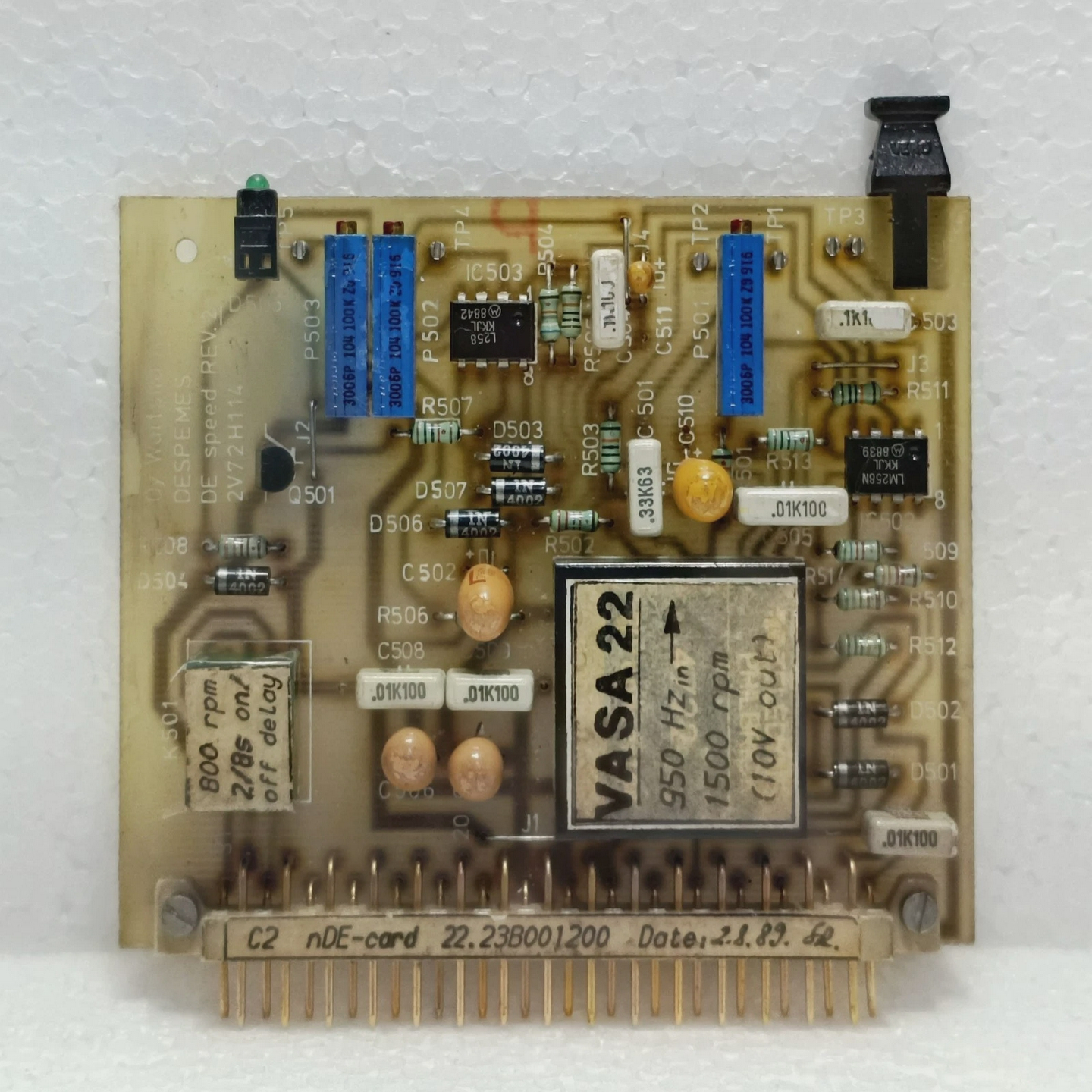 WartsilaVasa22C2NDE-Card22.23B0012002V72H114Despemes