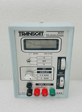 TRANSCAT6020TRTD指示灯/模拟器,RTD-401/-免费送货