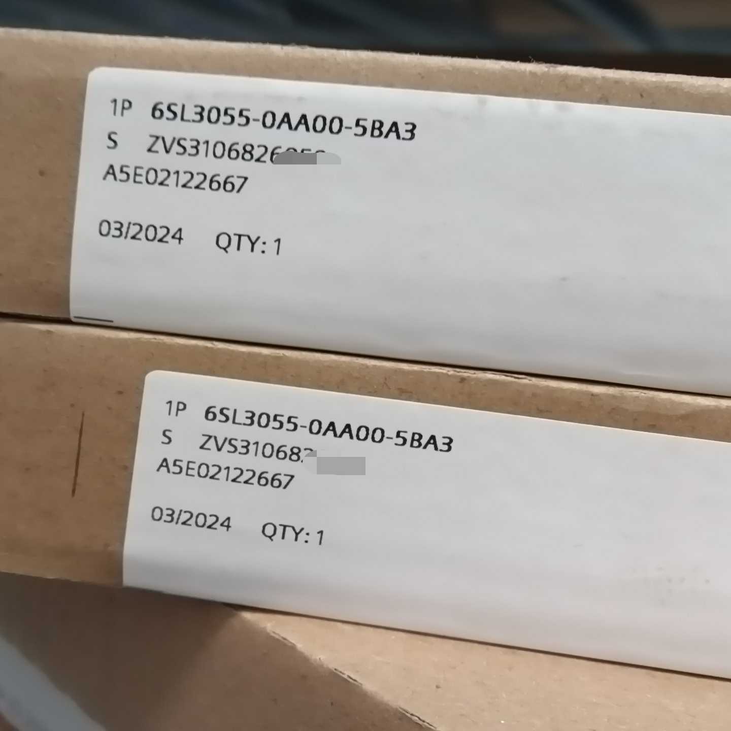 西门子6SL3055-0AA00-5BA3，全新原装正品，实--议价商品