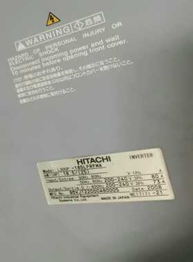 咨询-日立变频器L300P-185LFRFMA，功能，22